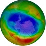 Antarctic Ozone 1991-09-16